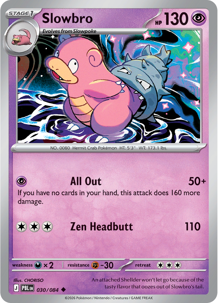 Slowbro (Reverse Holo)