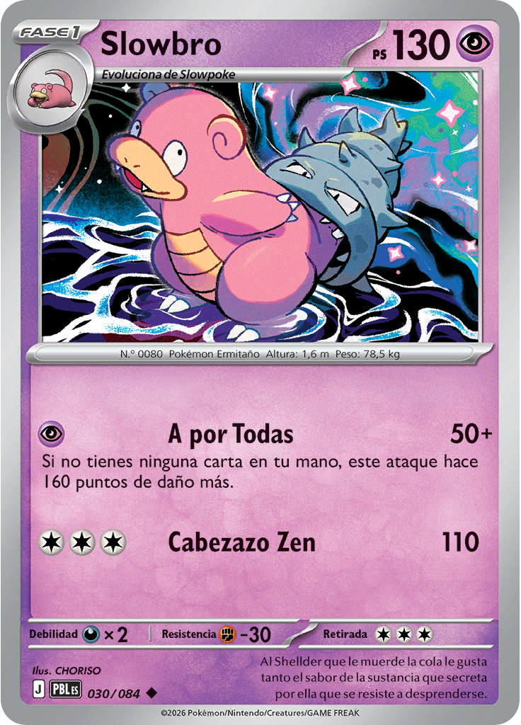 Slowbro (Reverse Holo)