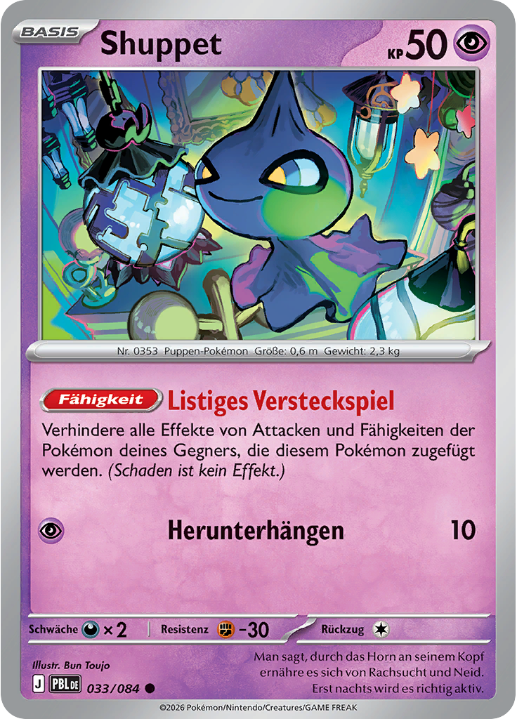 Shuppet (Reverse Holo)