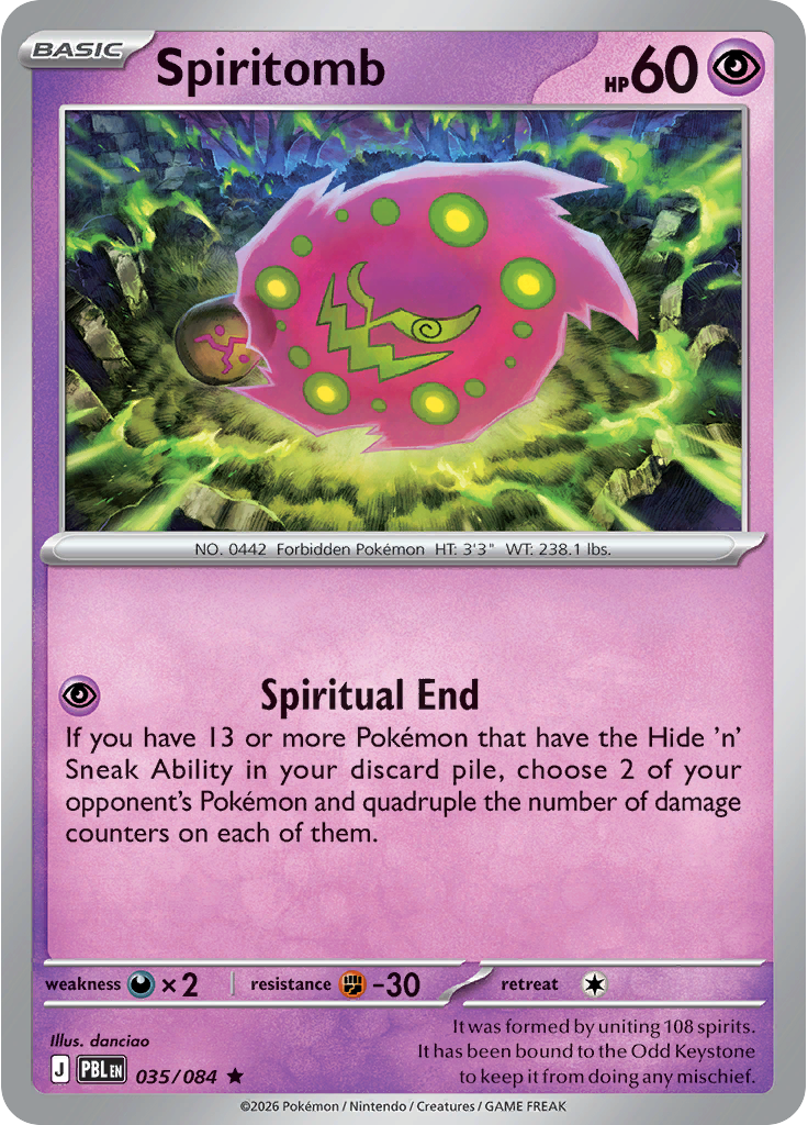 Spiritomb (Reverse Holo)