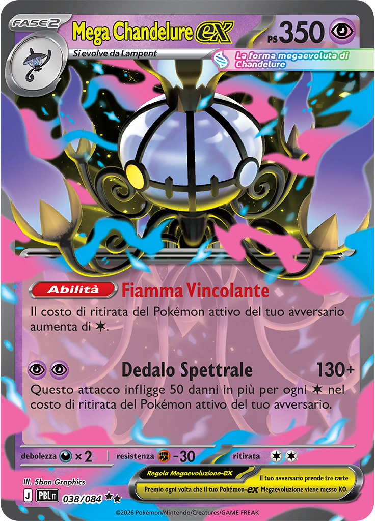 Mega Chandelure-ex