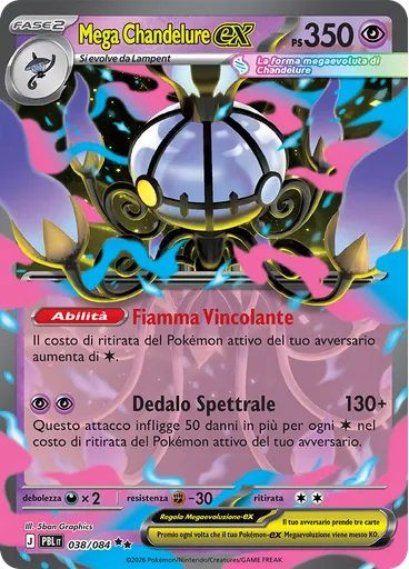 Mega Chandelure-ex