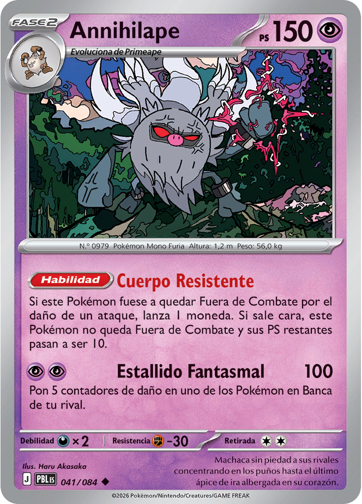 Annihilape (Reverse Holo)