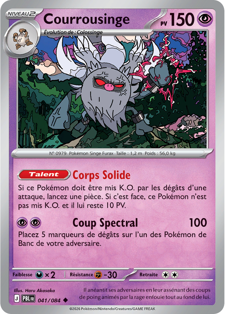 Courrousinge (Reverse Holo)