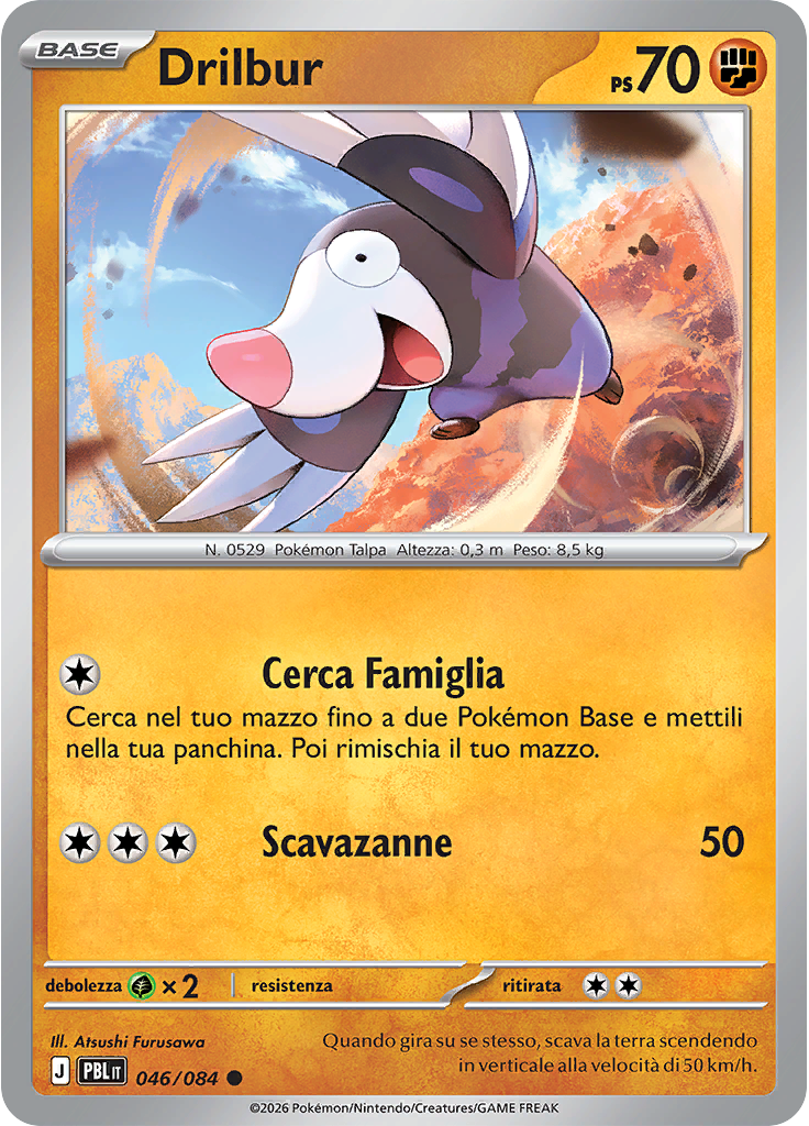 Drilbur (Reverse Holo)