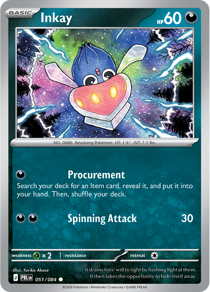Inkay (Reverse Holo)