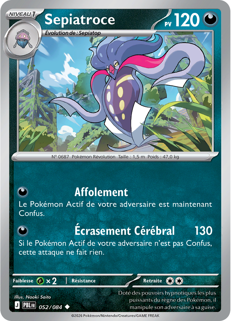 Sepiatroce (Reverse Holo)