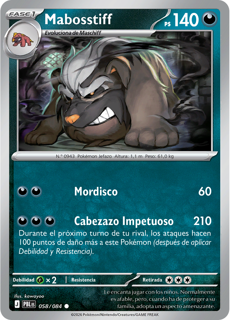Mabosstiff (Reverse Holo)