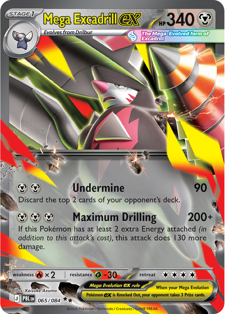 Mega Excadrill ex