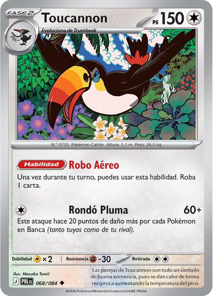Toucannon (Reverse Holo)