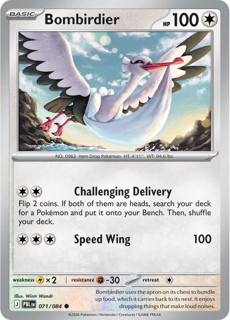 Bombirdier (Reverse Holo)