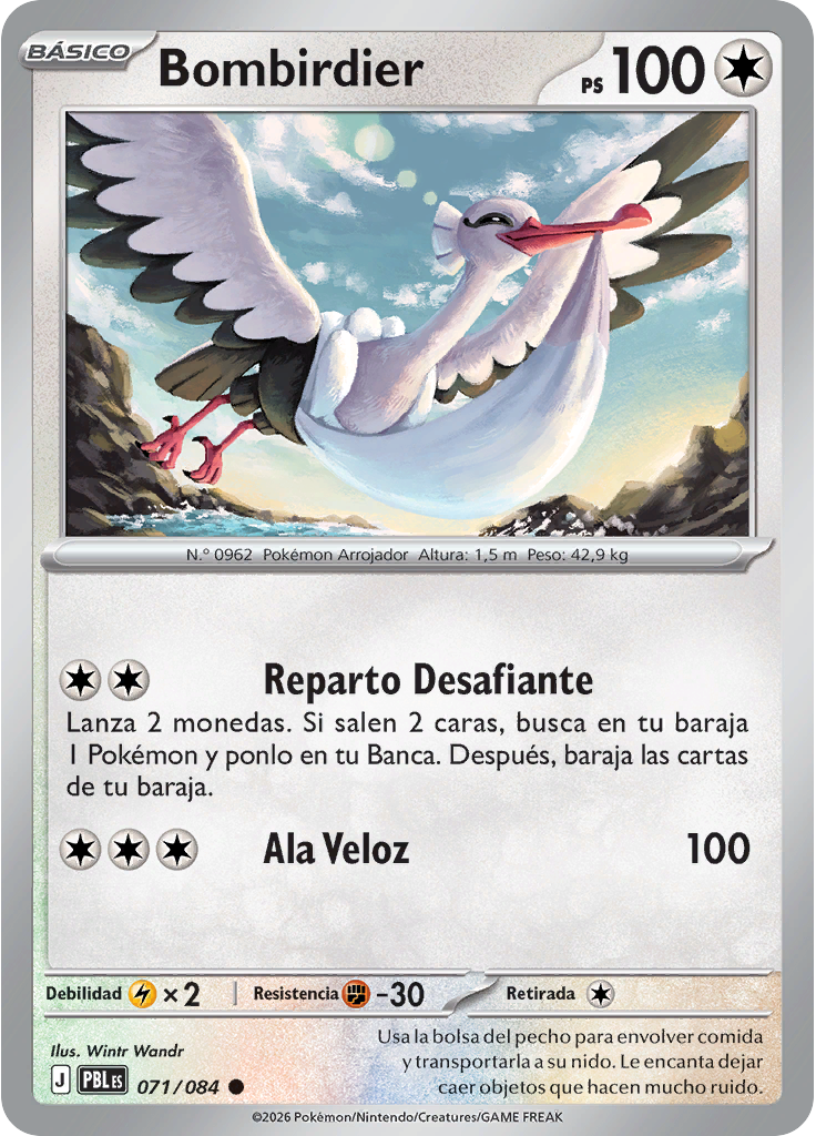 Bombirdier (Reverse Holo)