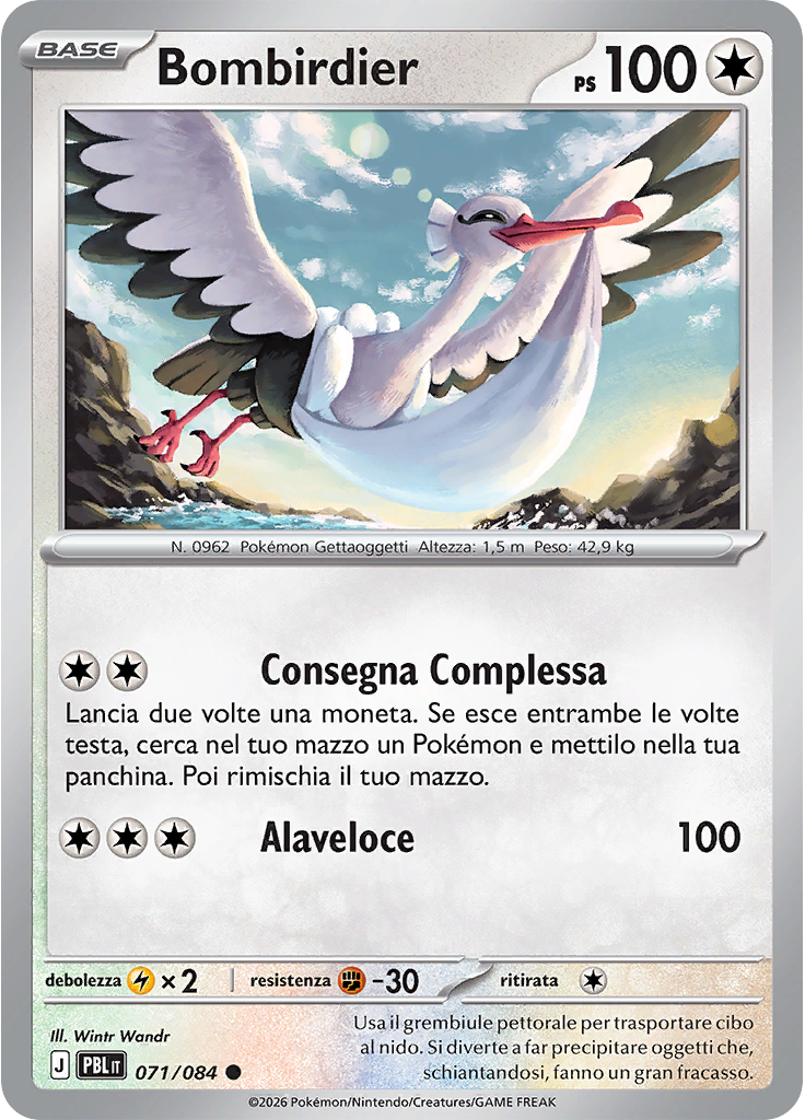 Bombirdier (Reverse Holo)