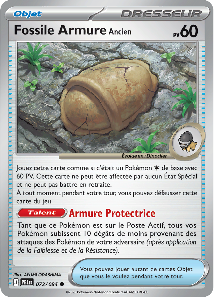 Fossile Armure Ancien (Reverse Holo)