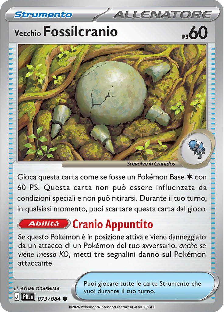 Vecchio Fossilcranio (Reverse Holo)