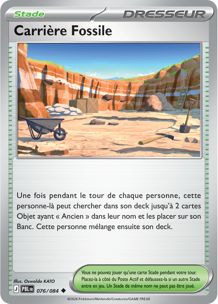 Carrière Fossile