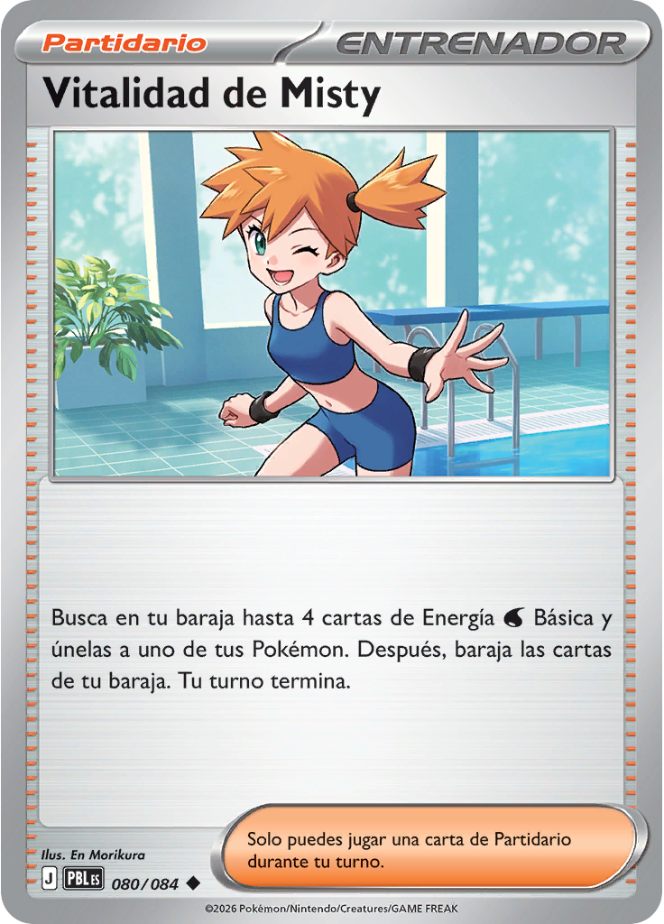 Vitalidad de Misty (Reverse Holo)