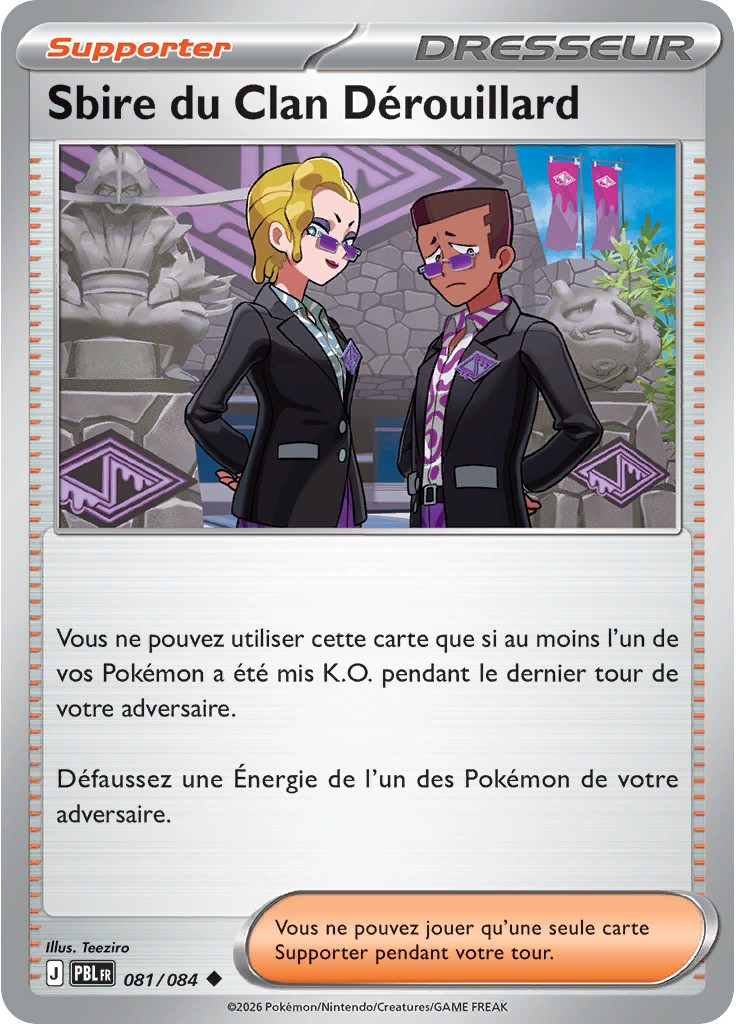 Sbire du Clan Dérouillard (Reverse Holo)
