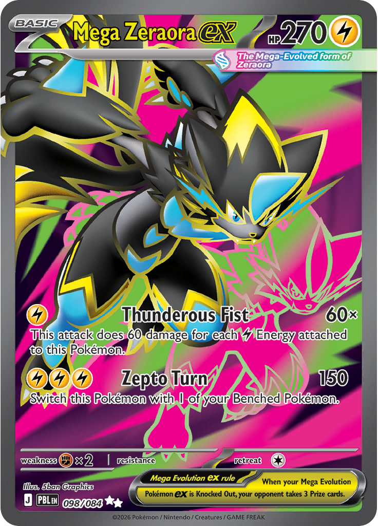 Mega Zeraora ex
