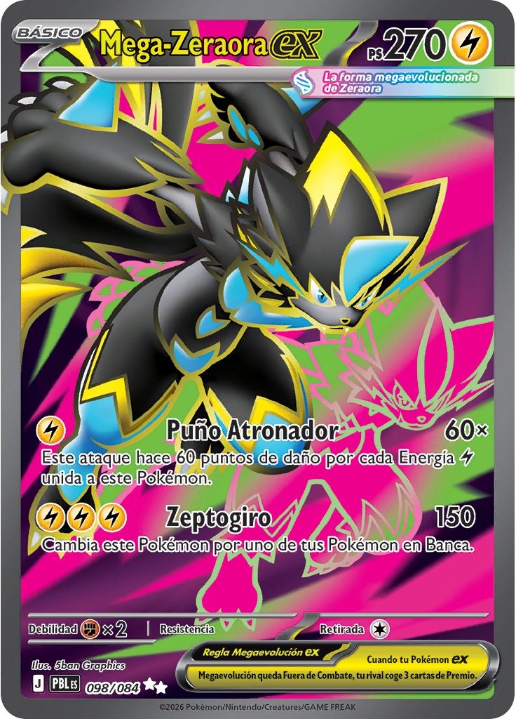 Mega-Zeraora ex