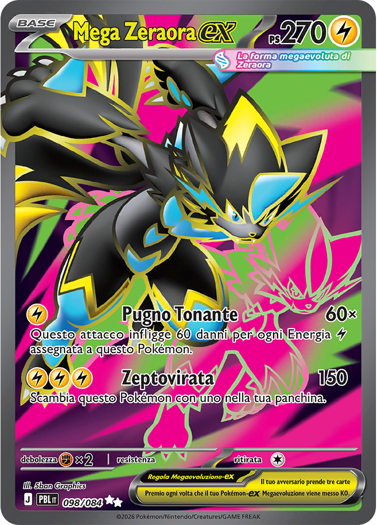 Mega Zeraora-ex