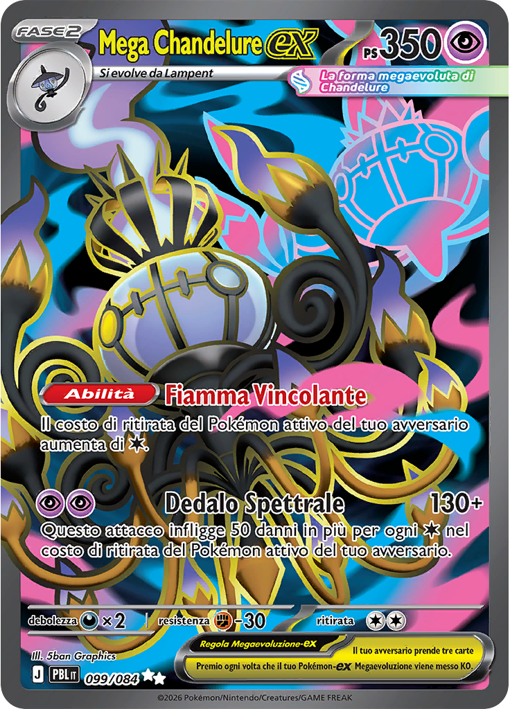 Mega Chandelure-ex