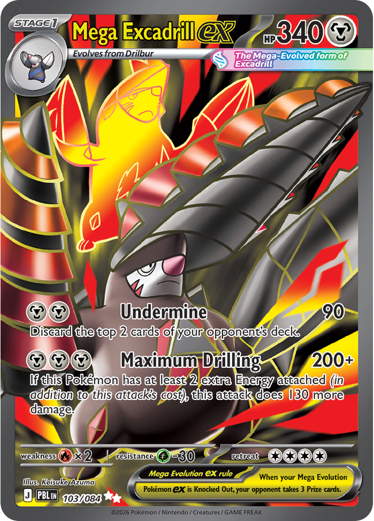Mega Excadrill ex