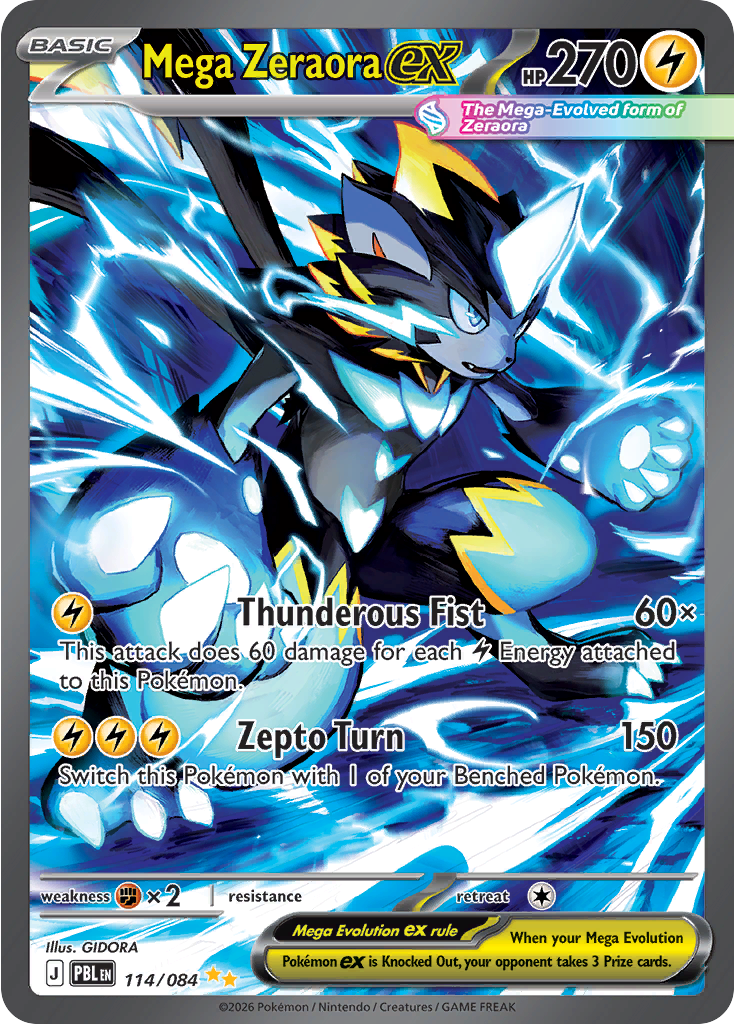 Mega Zeraora ex