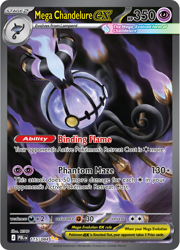 Mega Chandelure ex