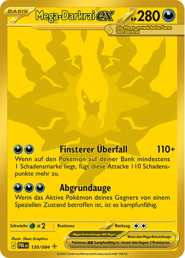 Mega-Darkrai-ex — Dunkelnacht