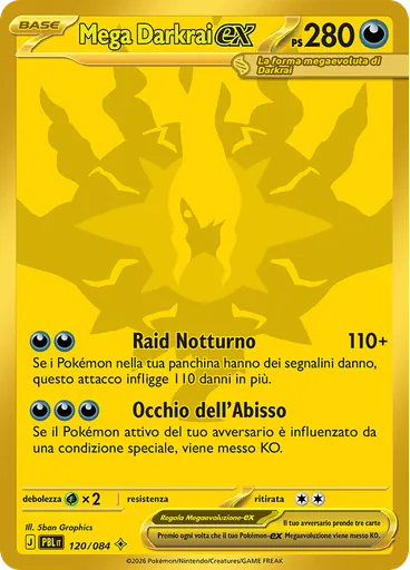 Mega Darkrai-ex — Buio Pesto