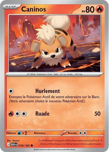 Caninos (Reverse Holo)