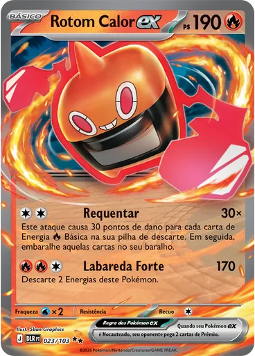 Rotom Calor ex — Reinado Delta