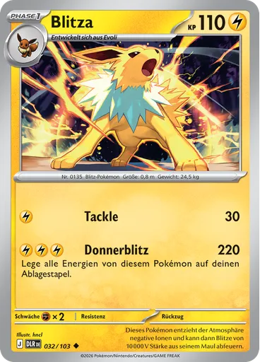 Blitza (Reverse Holo)