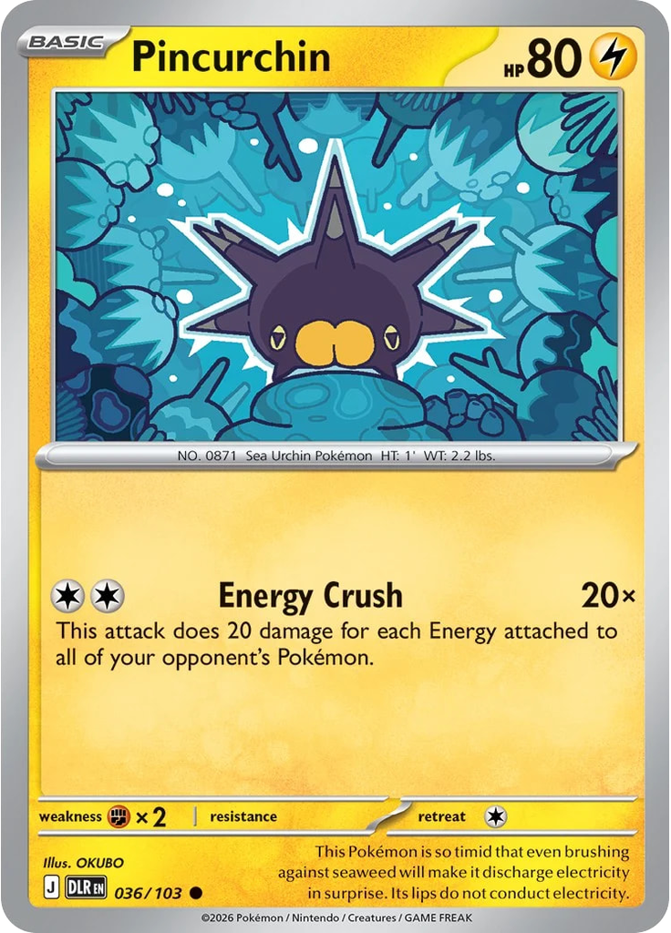 Pincurchin (Reverse Holo)
