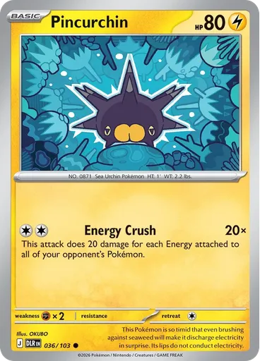 Pincurchin (Reverse Holo)