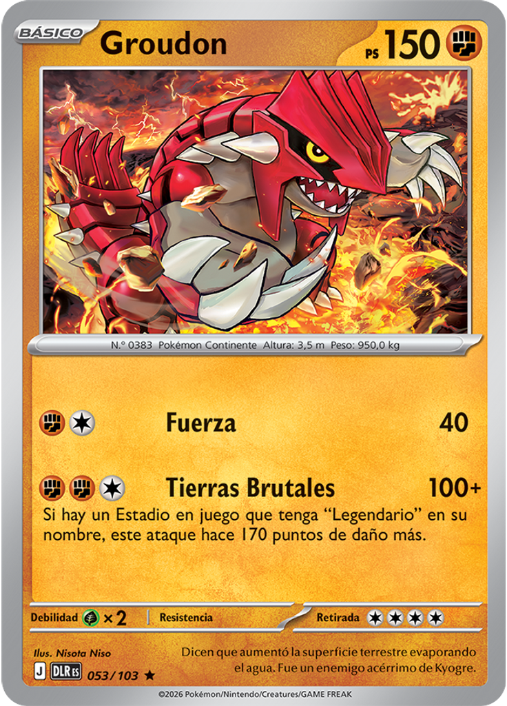 Groudon (Reverse Holo)