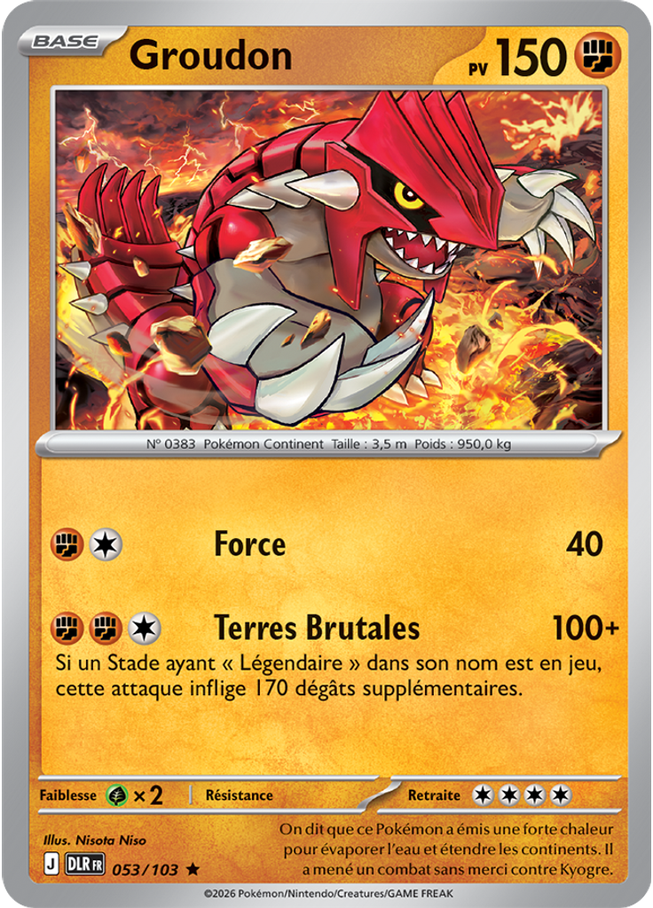 Groudon (Reverse Holo)