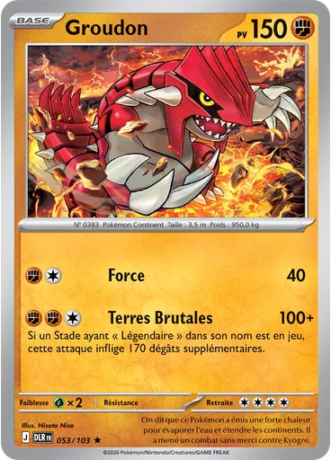 Groudon (Reverse Holo)