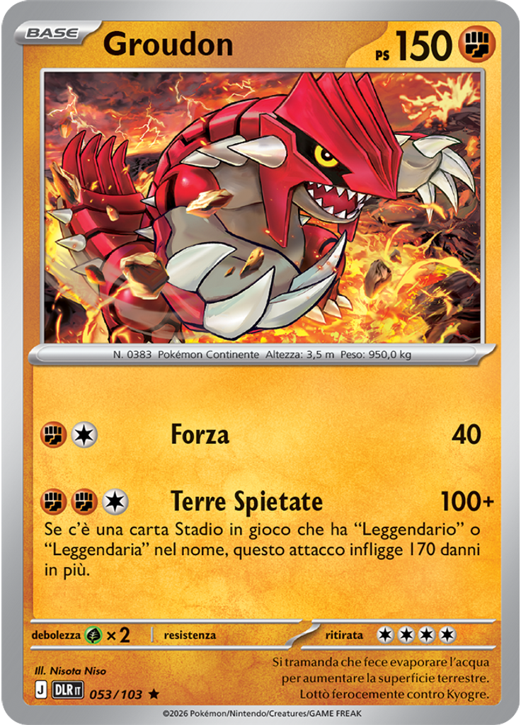 Groudon (Reverse Holo)