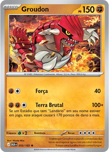 Groudon (Reverse Holo)