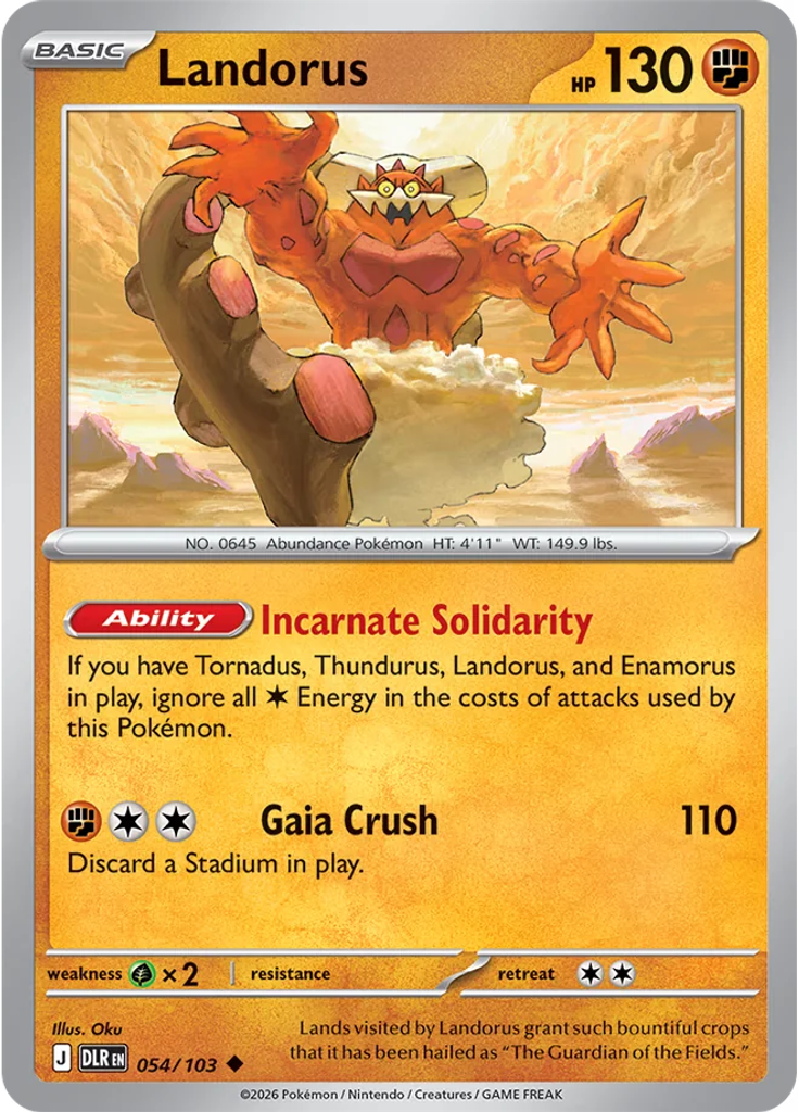 Landorus (Reverse Holo)