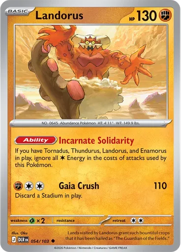 Landorus (Reverse Holo)