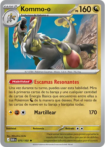 Kommo-o (Reverse Holo)