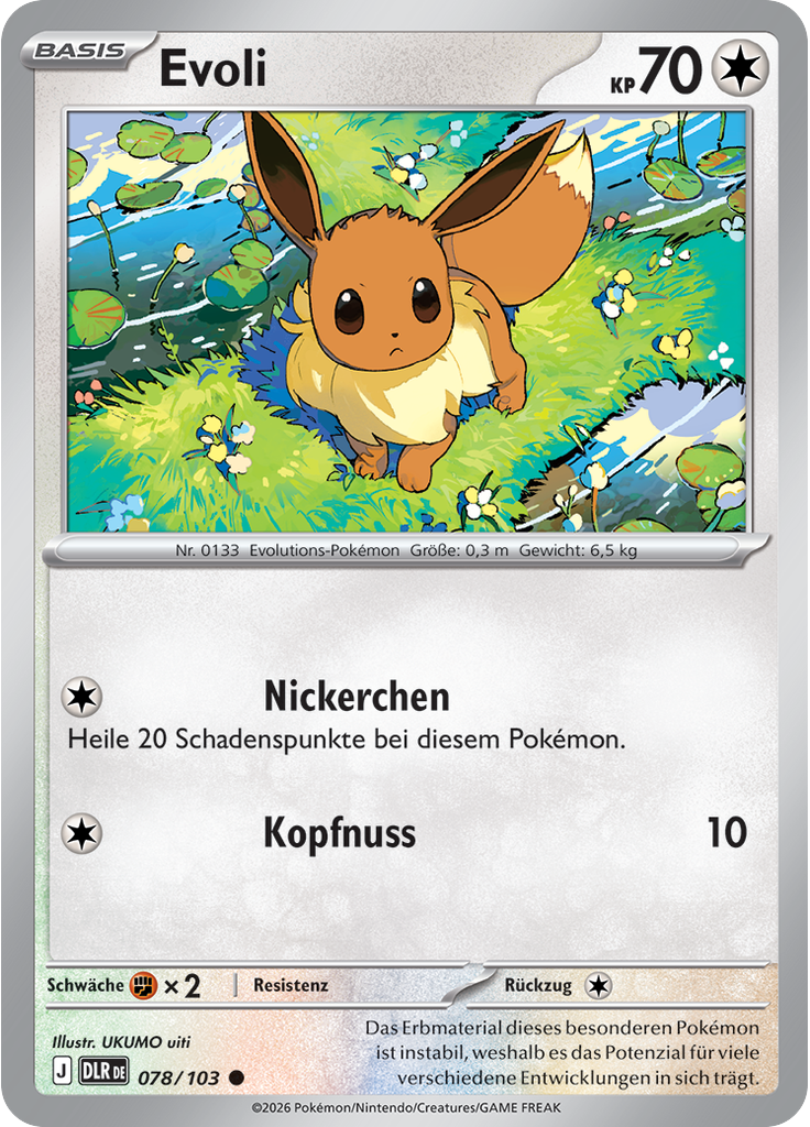 Evoli (Reverse Holo)