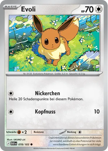 Evoli (Reverse Holo)