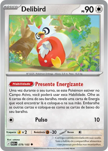 Delibird (Reverse Holo)