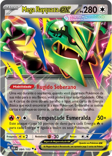 Mega Rayquaza ex — Reinado Delta