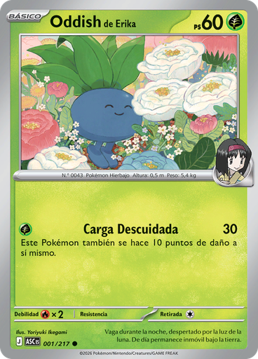 Oddish de Erika