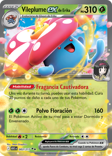 Vileplume ex de Erika